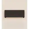 Image de Tête de lit 140 cm - Bois de bouleau massif éco-responsable noir  - Robuste - Tediber