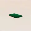 Image de Drap housse 90x190 cm - Gaze de coton - Vert - Doux et gaufré - Toute saison - Confectionné au Portugal - Tediber