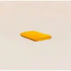 Image de Drap housse 90x200 cm - Gaze de coton - Jaune - Doux et gaufré - Toute saison - Confectionné au Portugal - Tediber