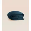 Image de Housse de couette 280x240 cm - Satin de coton - Bleu  - Douce, légère et résistante - Confectionnée au Portugal - Tediber