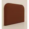 Image de Tête de lit Galbée 180 cm - Rouge - Accueil moelleux - Design italien - Garantie 5 ans - Tediber