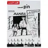 Image de Uni-ball, Stylo, Instruments d'écriture uni pin, édition MANGA, étui de 9 pièces comprenant : 5 fineliners uni pin (9x)