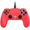 Image de Trade Invaders Freaks And Geeks - Manette filaire pour PS4 avec câble 3M - Rouge (PS4), Manette, Rouge