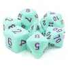 Image de Lot de 7 dés - Rose Menthe - Epic Forge