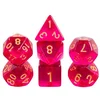 Image de Lot de 7 dés - Violet Foncé Transparent - Epic Forge