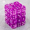 Image de Dé 6 faces - Lot de 36 dés - 12mm - Violet transparent - Epic Forge