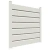 Image de Closea Kit cloture - Lame 16cm - PVC Blanc - LG: 9m x H: 1m13