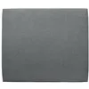 Image de Tete de lit Tapissée Tissu Gris anthracite L 180 cm - Ep 10 cm rembourré