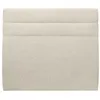 Image de Tete de lit Lignes Tissu Beige clair L 180 cm - Ep 10 cm rembourré