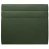 Image de Tete de lit Lignes Tissu Vert L 180 cm - Ep 10 cm rembourré
