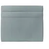 Image de Tete de lit Lignes Velours Gris bleuté L 140 cm - Ep 10 cm rembourré