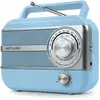 Image de Muse M-056 VB Blue Tragbares Radio (AM, FM, Bluetooth), Radio, Bleu