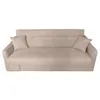 Image de ADARE - Canapé convertible avec coffre en velours cotelé beige 3 places CONCEPT USINE