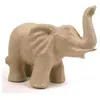 Image de Eléphant trompe en l'air en papier mâché 22 cm