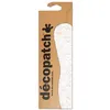 Image de 3 feuilles Décopatch - Blanc craquelé 444