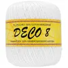 Image de Coton à crocheter DECO 8 - Distrifil(...) - B Blanc