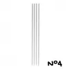 Image de Aiguilles à tricoter double pointe alu. 20cm n°2 à 5-Distrifil(...) -