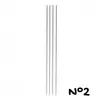 Image de Aiguilles à tricoter double pointe alu. 20cm n°2 à 5-Distrifil(...) -