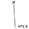 Image de Aiguilles à Tricoter de 40cm en aluminium n°2 a n°6 - Distrifil(...) -
