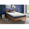 Image de Matelas 200x200 cm Ressorts ensachés et Mémoire de forme - Actiflex Confort