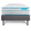 Image de Ensemble BODYZONE+ 90x200 Ressorts ensachés, visco 5 zones Ultra épaisseur