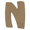 Image de Lettre majuscule N en bois MDF à décorer - 15 cm