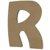 Image de Médium - Lettre R bois - 15cm