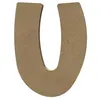 Image de Médium - Lettre U bois - 15cm
