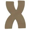 Image de Lettre majuscule X en bois MDF à décorer - 15 cm