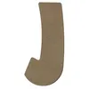 Image de Lettre majuscule J en bois MDF à décorer - 8 cm