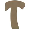 Image de Lettre majuscule T en bois MDF à décorer - 8 cm