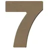 Image de Chiffre 7 en bois MDF à décorer - 8 cm