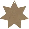 Image de Étoile 7 branches - 10 cm - En bois à décorer
