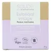 Image de Alphanova, Nettoyant pour le visage, Solide exfoliant visage peaux normales huile d'amande douce & jojoba bio solide (Lingettes nettoyantes pour le visage, 75 g)