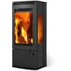Image de Poêle à bois fonte 9.1kw Supra talma tri-vision