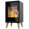 Image de Poêle à bois JACCO SUR PIED 4.8KW en acier - étanche - eco design