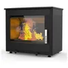 Image de Poêle à bois étanche 7.3kw noir Supra FR9016120B