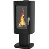 Image de Poêle à bois fonte 11.5kw noir Supra FR9016190B