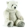 Image de Anima Ours Polaire Assis 100cm H
