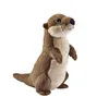 Image de Peluche Anima Loutre dréssée marron 20cm