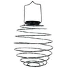 Image de Suspension solaire spirale ORION H37cm