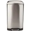 Image de Poubelle à pédale inox GREENWICH argent 40L