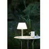 Image de Lampe De Table Solaire G2 Tres Éclairante - Galix - 100 Lumens - Plastique Et Tube En Inox