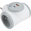 Image de Watt and Co - Biplite rotative design et compacte 16A + USB A/C