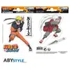 Image de GED, Autocollants, Set Adesivi Naruto - 2 Fogli 16x11 cm (Naruto/Jiraiya) (2 Autocollants)