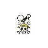 Image de Porte clés One Piece Skull Luffy