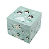Image de Boite a Musique Cube Phosphorescent Pingouin