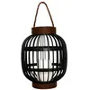 Image de Lanterne solaire décorative FIDJY Noir Acier H30cm
