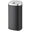 Image de Poubelle automatique inox LARGO noir 42L