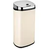 Image de Poubelle automatique inox LARGO crème 42L